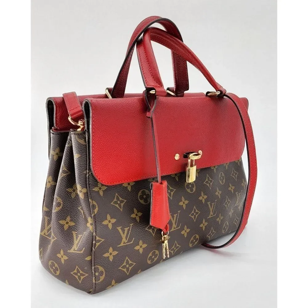 Louis Vuitton Venus Satchel in Cerise Monogram Canvas In Mint Condition